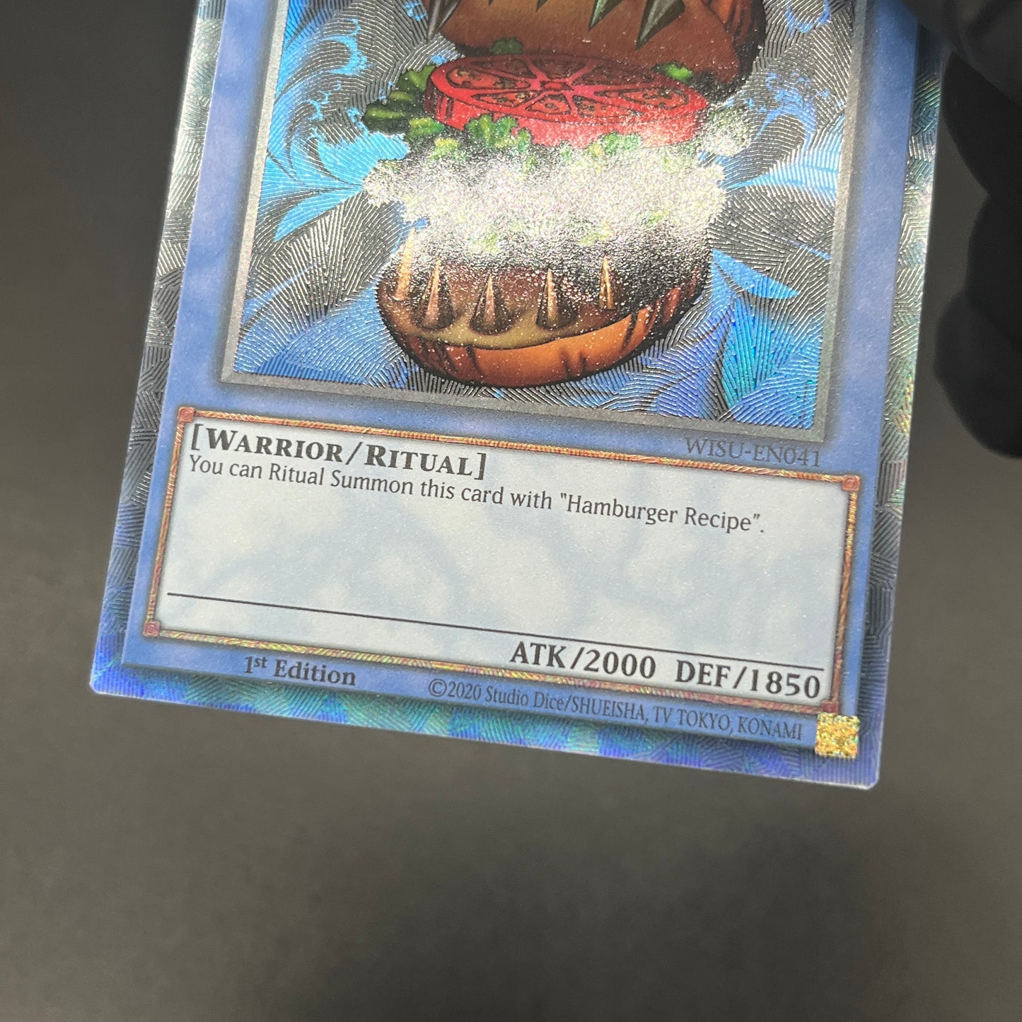 遊戯王　ハングリーバーガー/コレクターズレア/英語/EU版/1st