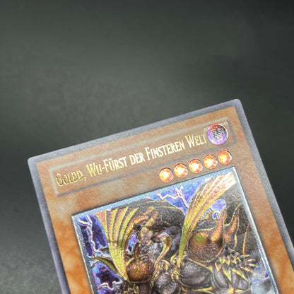 遊戯王　暗黒界の武神 ゴルド/レリーフ/ドイツ語/1st/EU版