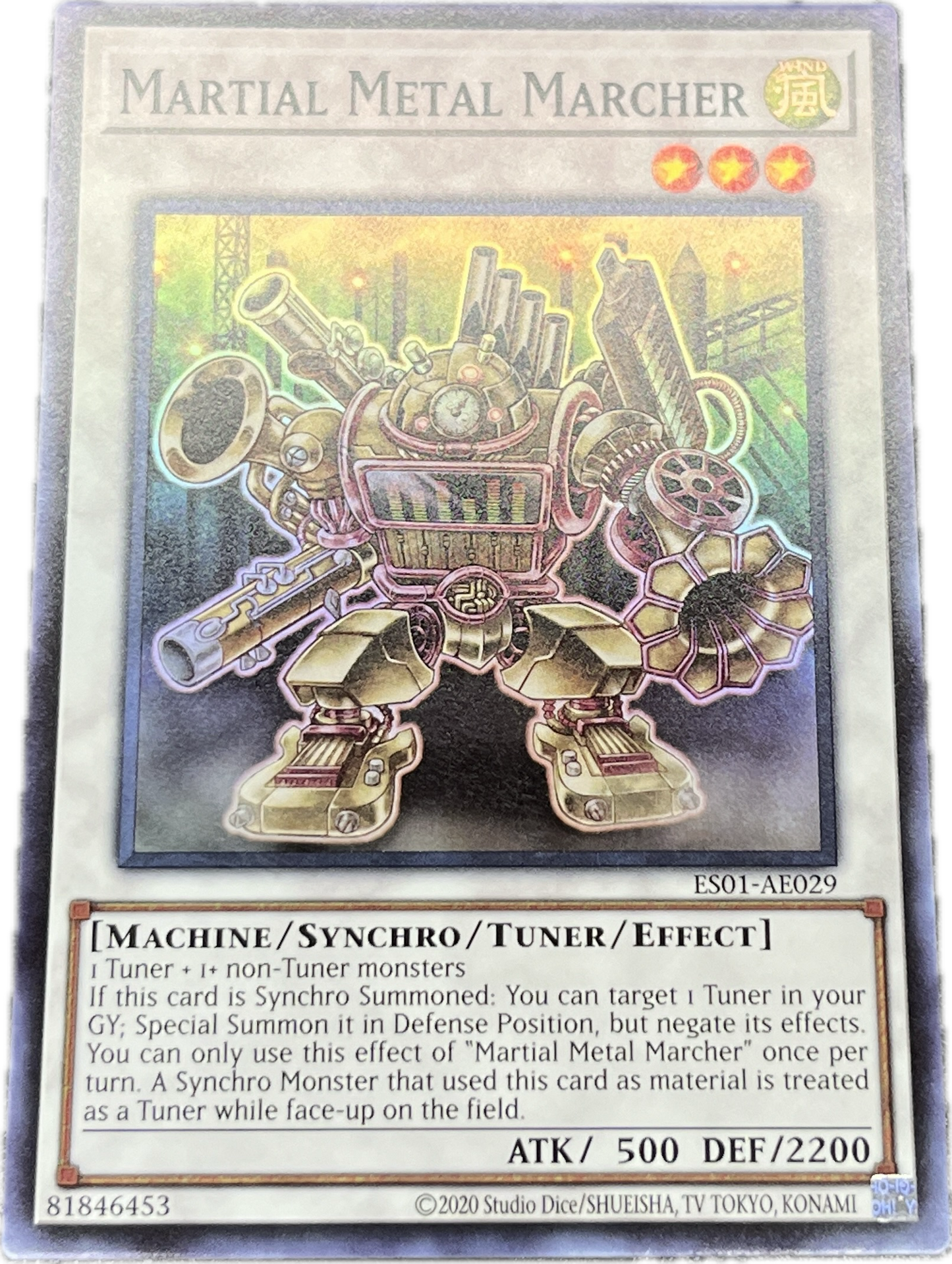 遊戯王　武力の軍奏/スーパー/英語/泰亜版