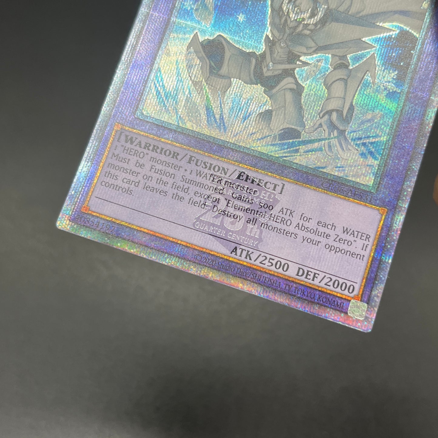 遊戯王　Ｅ・ＨＥＲＯ アブソルートＺｅｒｏ/クオシク/英語/泰亜版