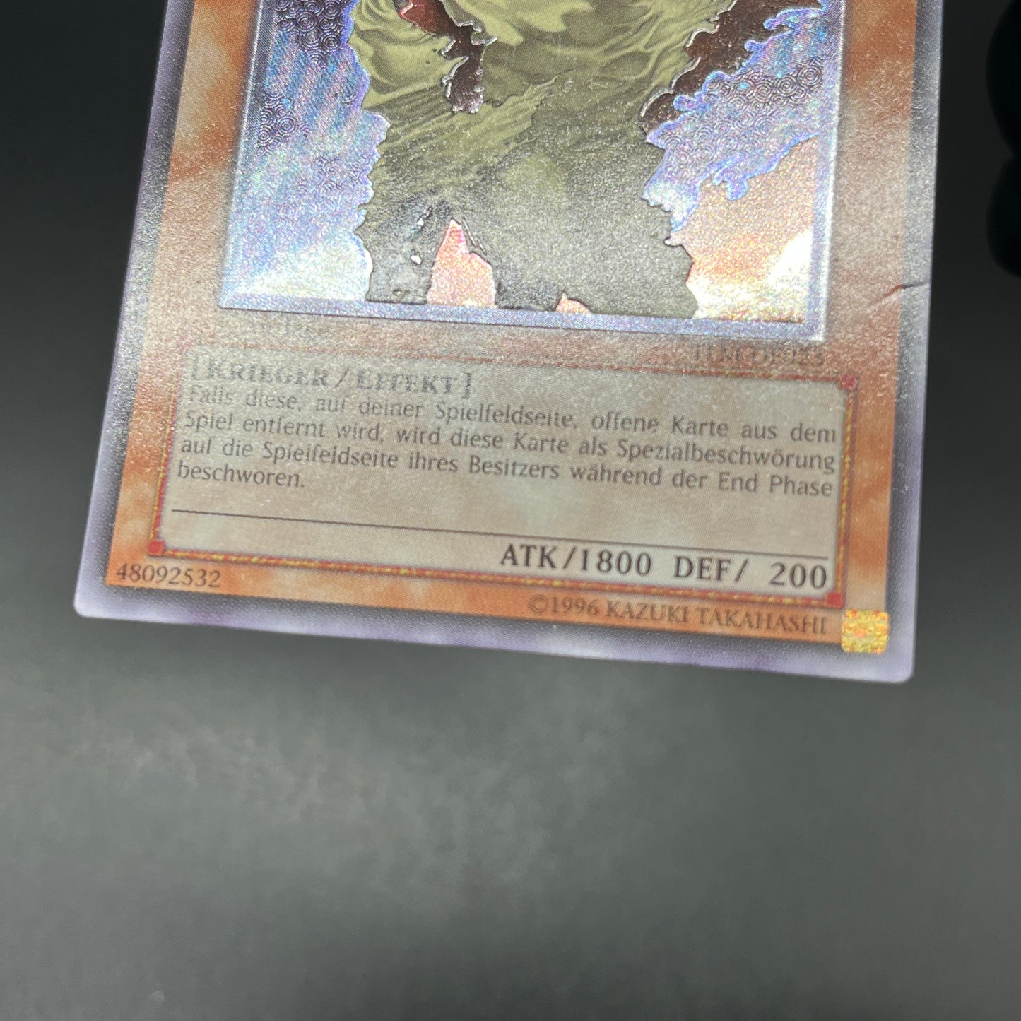 遊戯王　異次元の生還者/レリーフ/ドイツ語/1st/EU