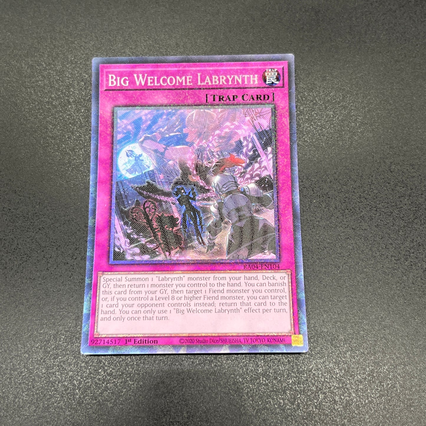 遊戯王　ビッグウェルカム・ラビュリンス/コレクターズ/英語/1st/EU