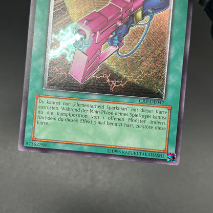 遊戯王　スパークガン/レリーフ/ドイツ語/EU版