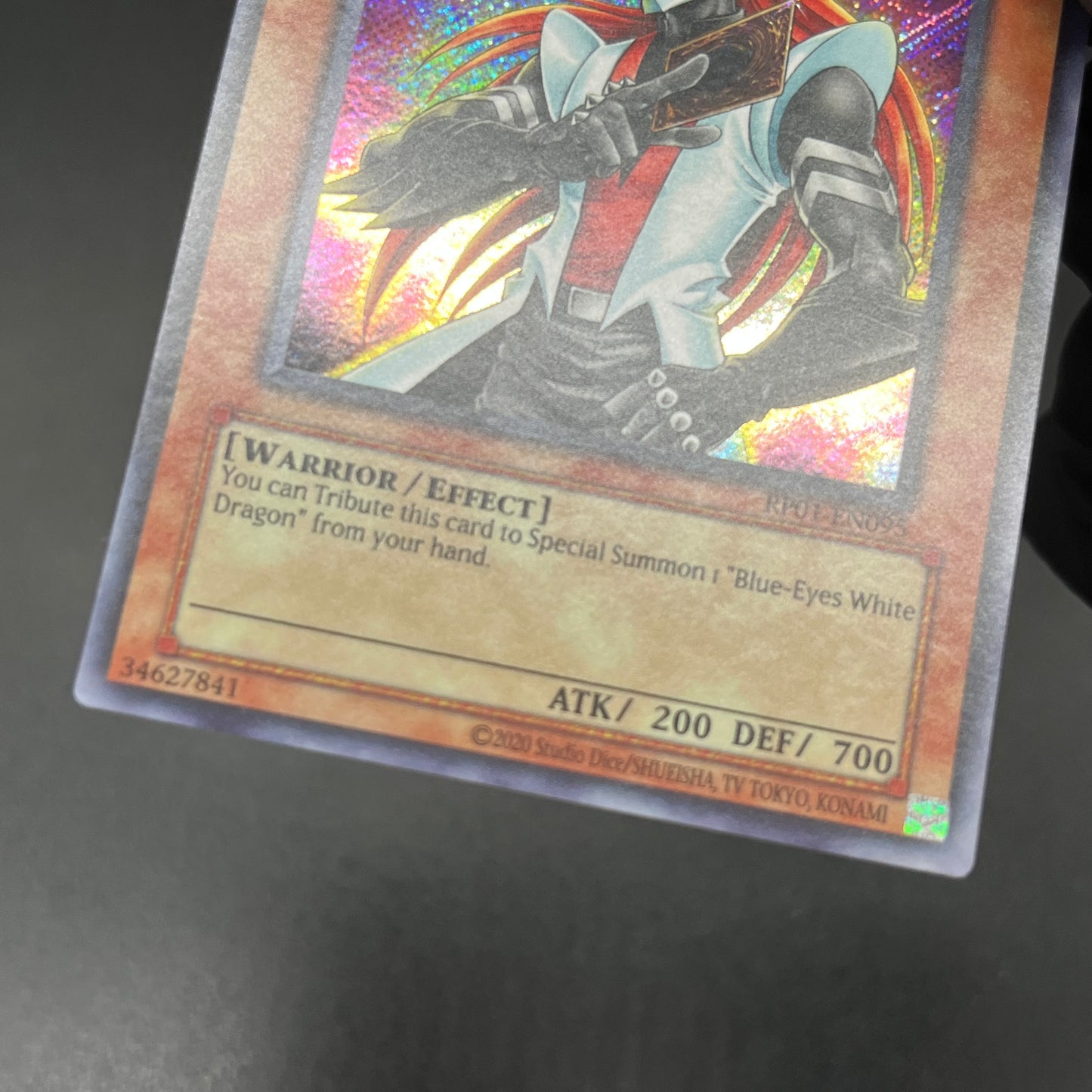 遊戯王　正義の味方 カイバーマン/シークレット/英語/北米版