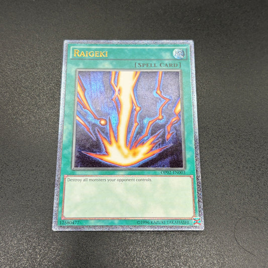 遊戯王　サンダー・ボルト/レリーフ/英語/EU版