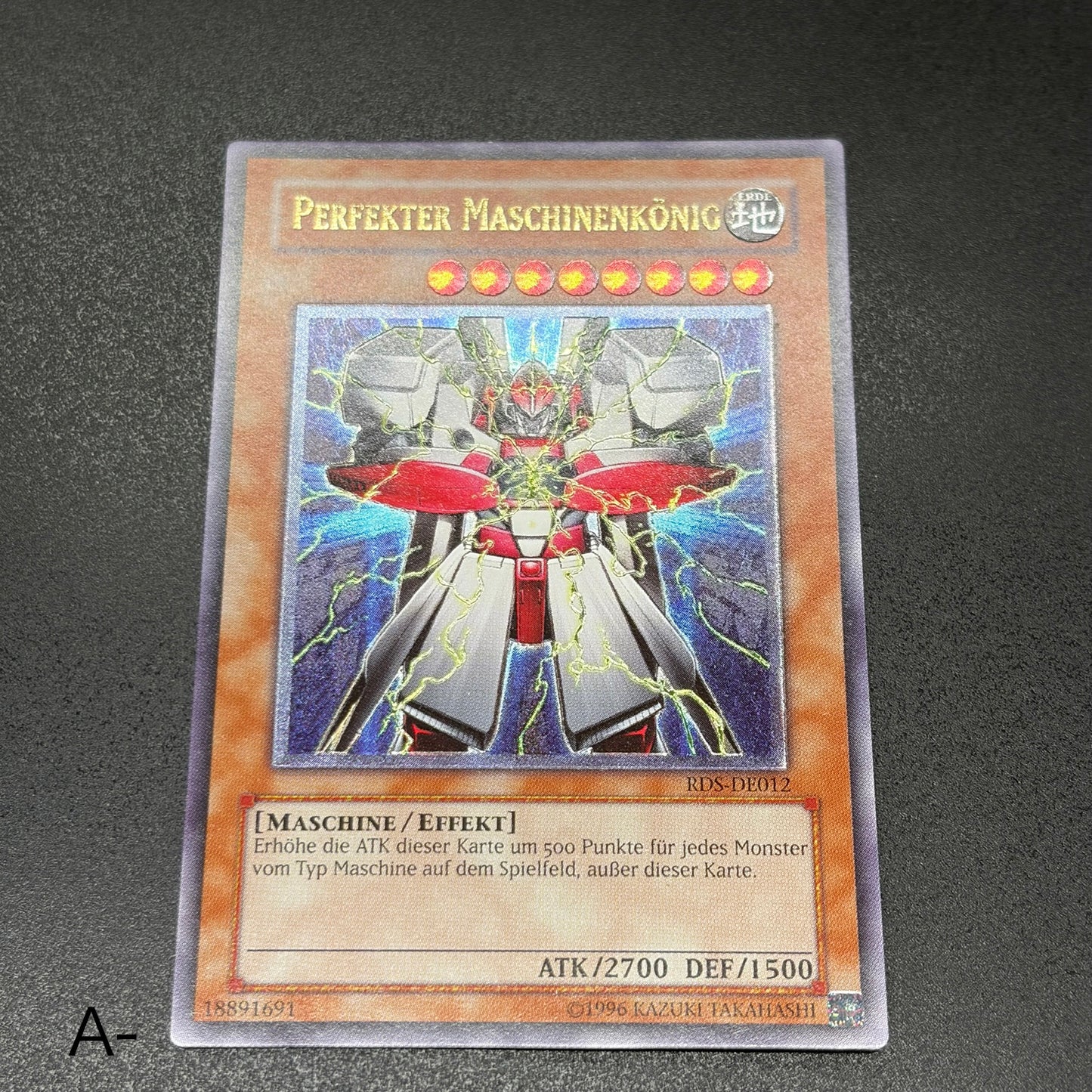 遊戯王　パーフェクト機械王/レリーフ/ドイツ/EU