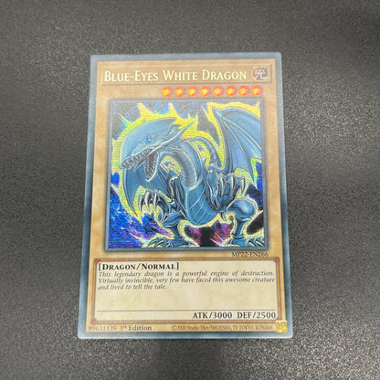 遊戯王　青眼の白龍/シークレット/英語/1st/EU版