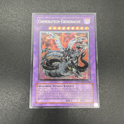 遊戯王　キメラテック・オーバー・ドラゴン/レリーフ/ドイツ/EU版