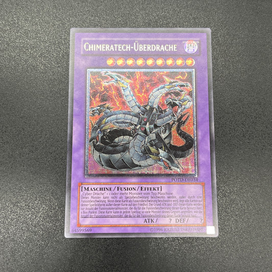 遊戯王　キメラテック・オーバー・ドラゴン/レリーフ/ドイツ/EU版