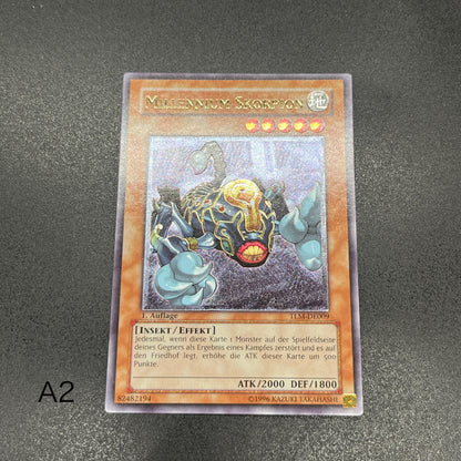 遊戯王　ミレニアム・スコーピオン/レリーフ/ドイツ/1st/EU版