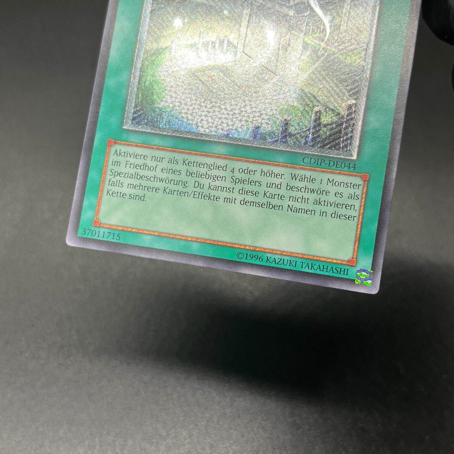 遊戯王　奇跡の蘇生/レリーフ/ドイツ語/EU版