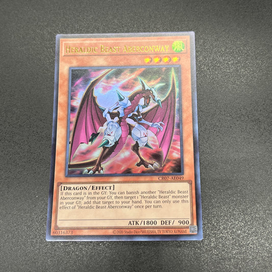 遊戯王　紋章獣アバコーンウェイ/ウルトラ/英語/泰亜版