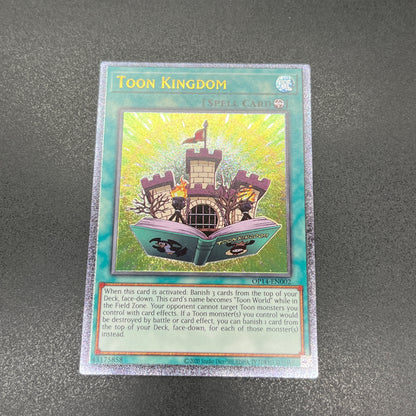 遊戯王　トゥーン・キングダム/レリーフ/英語/EU版