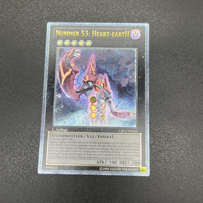 遊戯王　Ｎｏ.５３ 偽骸神 Ｈｅａｒｔ－ｅａｒｔＨ/レリーフ/ドイツ語/1st/EU版