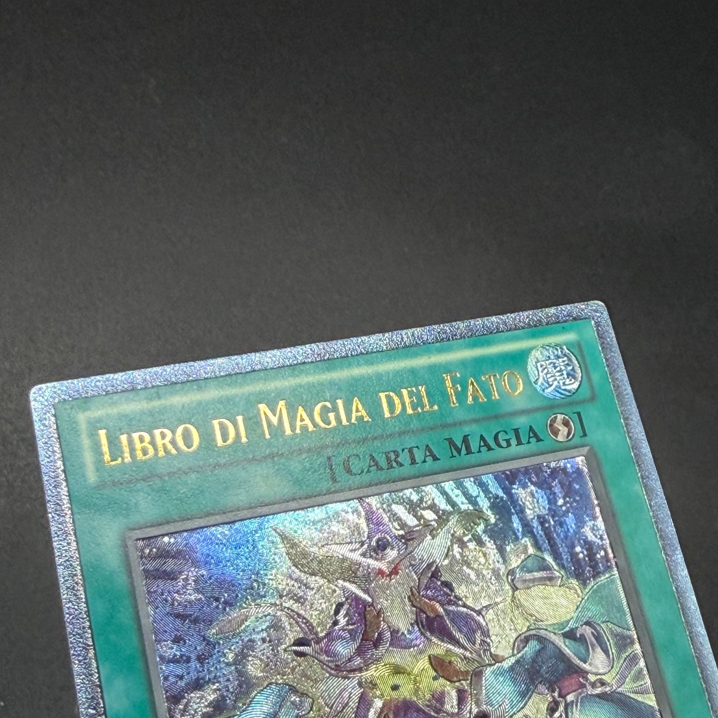 遊戯王　ゲーテの魔導書/レリーフ/イタリア/EU版
