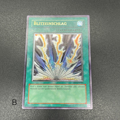 遊戯王　ライトニング・ボルテックス/レリーフ/ドイツ語/EU