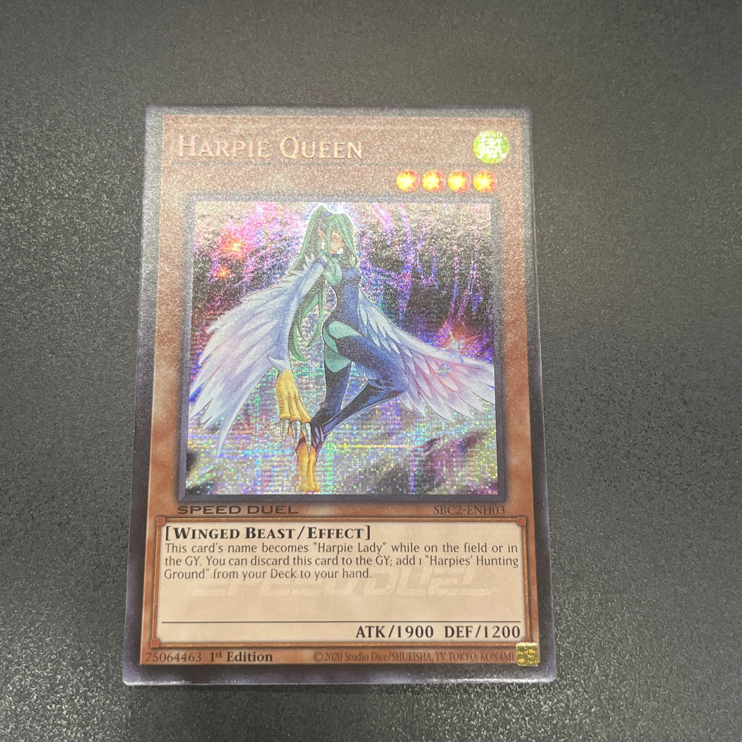 遊戯王　ハーピィ・チャネラー/シークレット/英語/1st