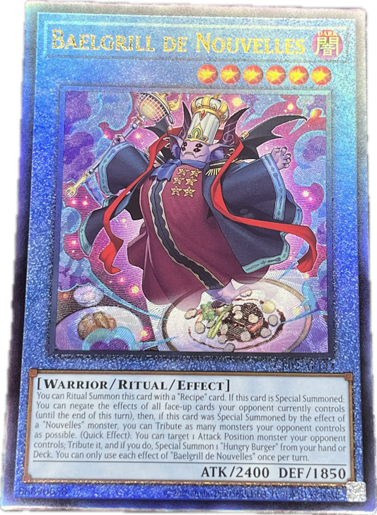 遊戯王　バグリエル・ド・ヌーベルズ/レリーフ/英語/泰亜版