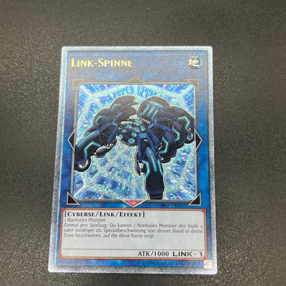 遊戯王　リンク・スパイダー/レリーフ/ドイツ/EU版