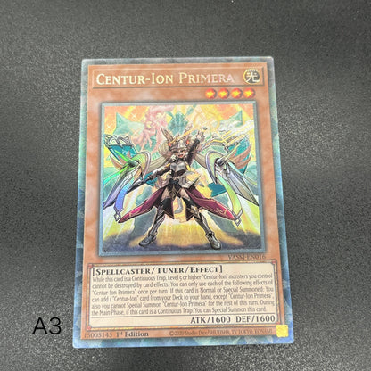 遊戯王　重騎士プリメラ/コレクターズレア/英語/1st/EU版