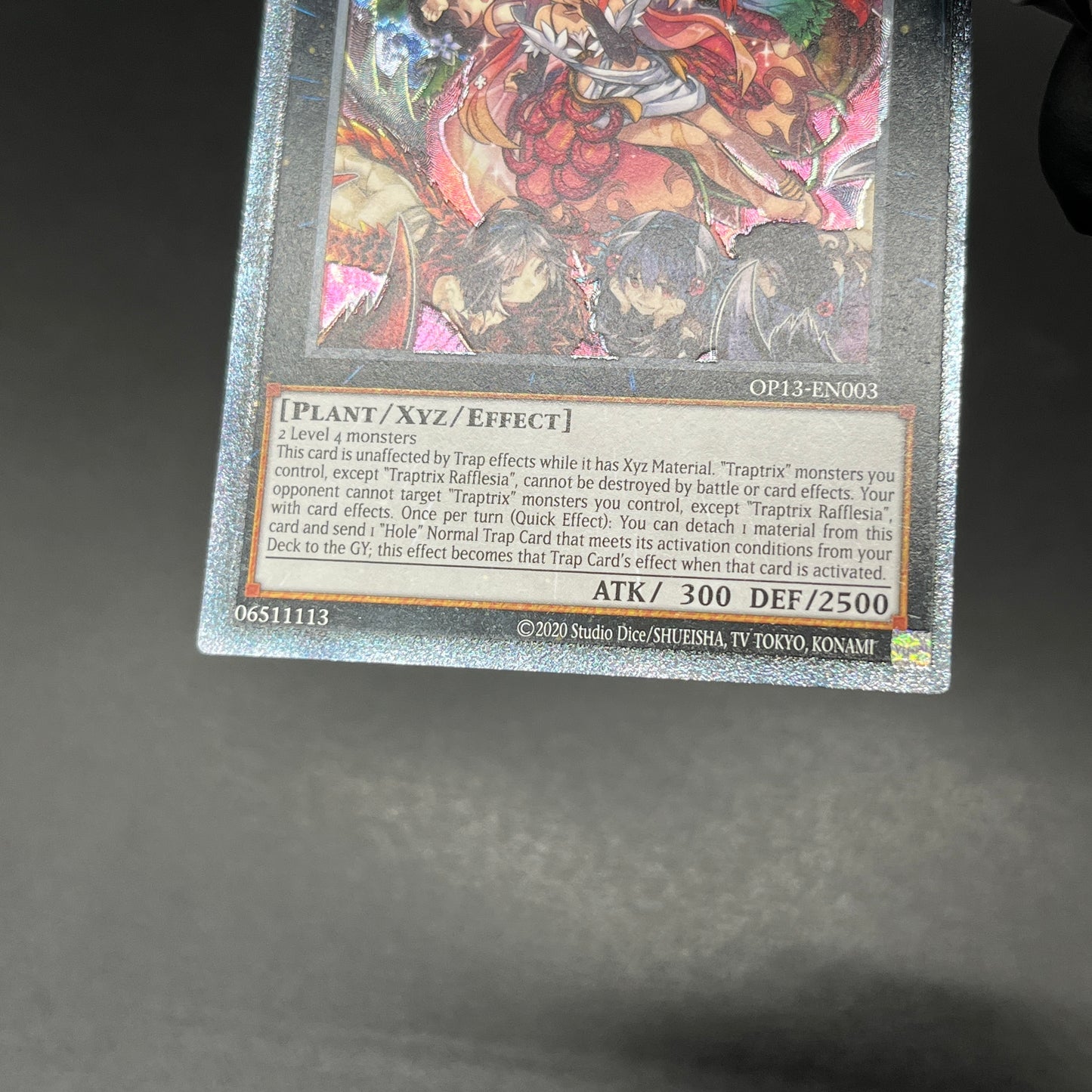 遊戯王　フレシアの蟲惑魔/レリーフ/英語/EU版