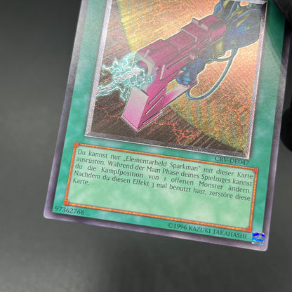 遊戯王　スパークガン/レリーフ/ドイツ語/EU版