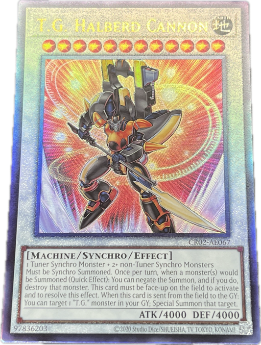 遊戯王　ＴＧ ハルバード・キャノン/レリーフ/英語/泰亜版