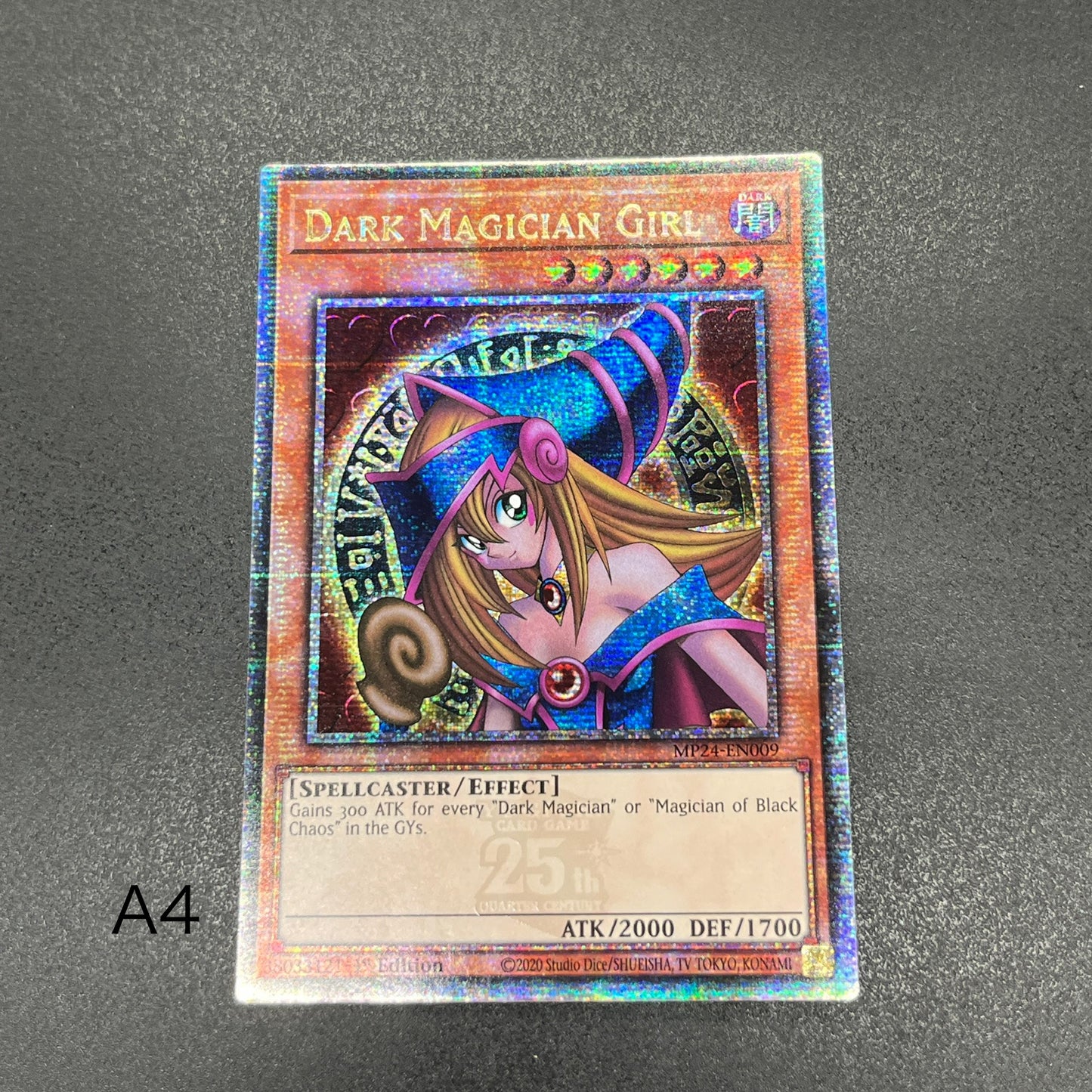 遊戯王　ブラック・マジシャン・ガール/クオシク/英語/1st/EU版