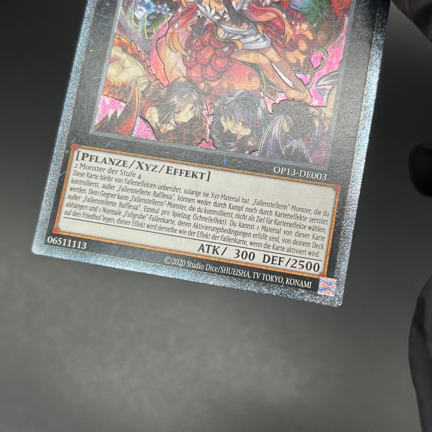 遊戯王　フレシアの蟲惑魔/レリーフ/ドイツ/EU版