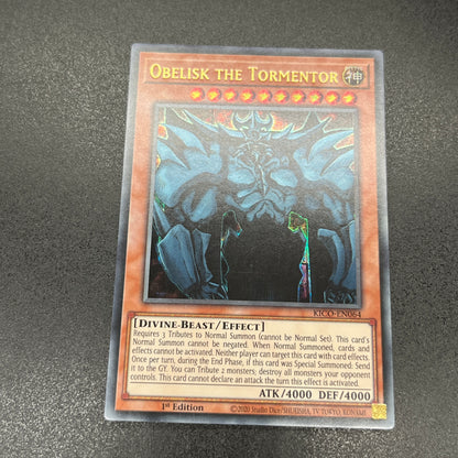 遊戯王　オベリスクの巨神兵/ファラオズウルトラ/英語/1st/EU版