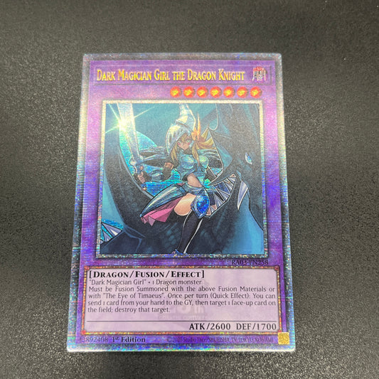 遊戯王　竜騎士ブラック・マジシャン・ガール/クオシク/英語/1st/EU版