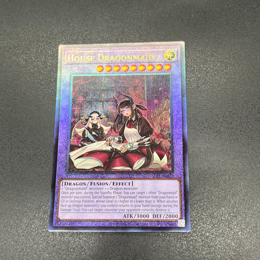 遊戯王　ドラゴンメイド・ハスキー/レリーフ/英語/泰亜版