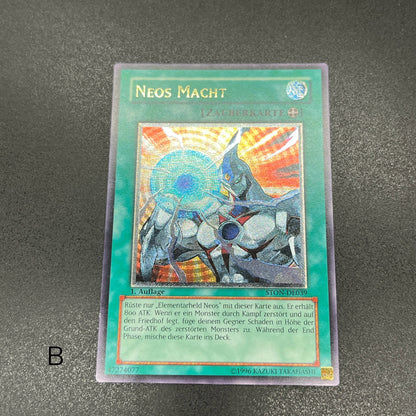 遊戯王　ネオス・フォース/レリーフ/ドイツ語/1st/EU版