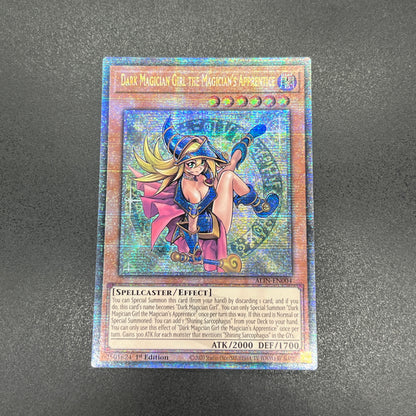 遊戯王　魔術師の弟子－ブラック・マジシャン・ガール/クオシク/英語/1st/EU