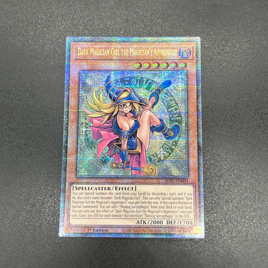 遊戯王　魔術師の弟子－ブラック・マジシャン・ガール/クオシク/英語/1st/EU