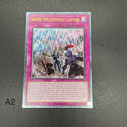 遊戯王　ビッグウェルカム・ラビュリンス/レリーフ/ドイツ/EU版