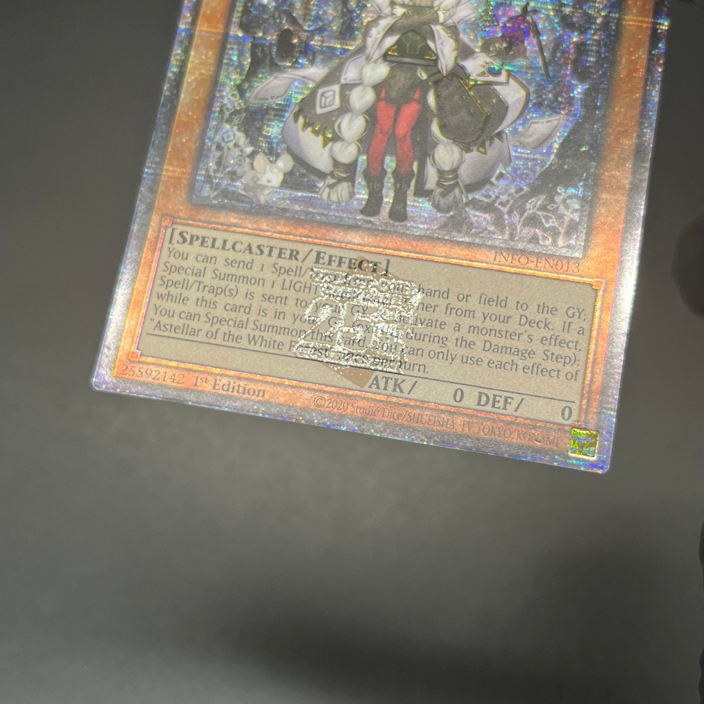 遊戯王　白き森のアステーリャ/クオシク/英語/1st/北米版