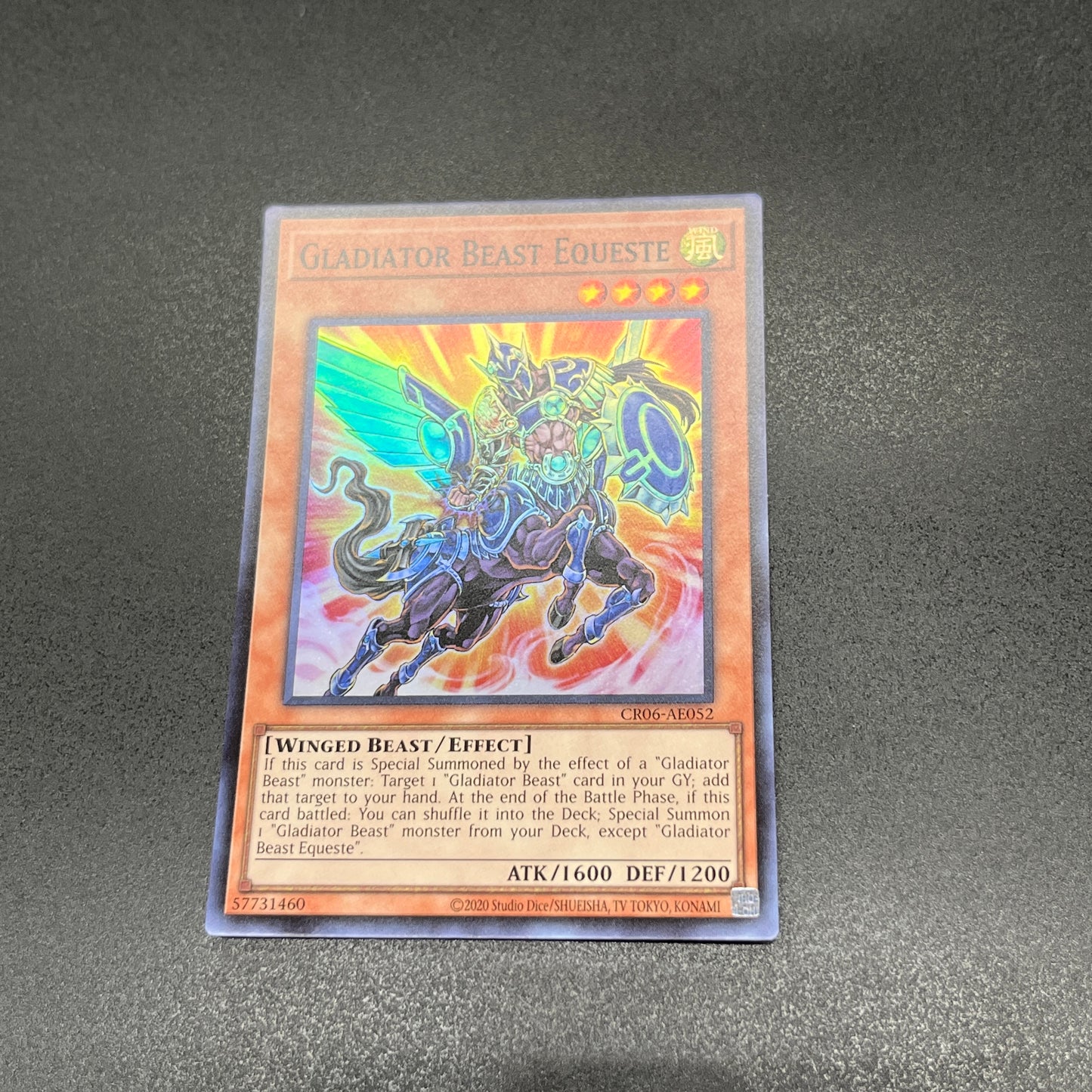 遊戯王　剣闘獣エクイテ/スーパー/英語/泰亜版