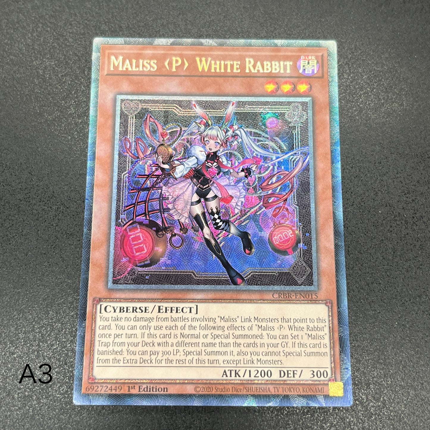 遊戯王　Ｍ∀ＬＩＣＥ＜Ｐ＞Ｗｈｉｔｅ Ｒａｂｂｉｔ/コレクターズ/英語/1st/EU