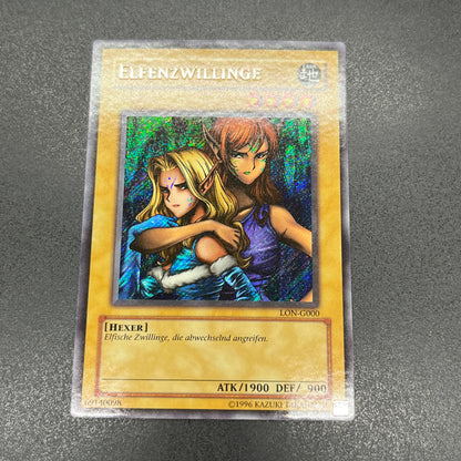 遊戯王　ヂェミナイ・エルフ/シークレット/ドイツ/EU版