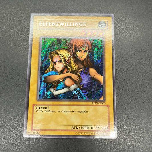 遊戯王　ヂェミナイ・エルフ/シークレット/ドイツ/EU版