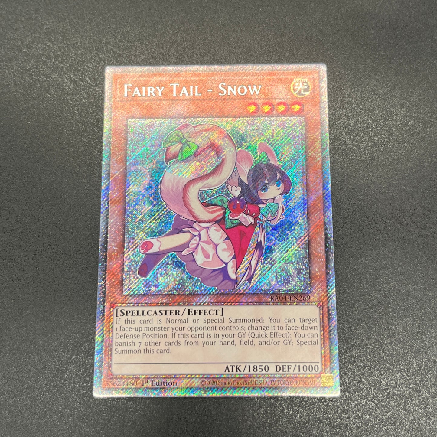 遊戯王　妖精伝姫－シラユキ/プラチナ/英語/1st/EU版