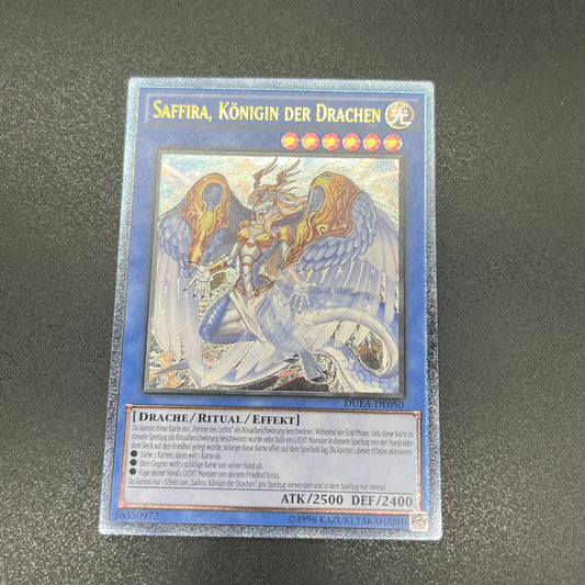 遊戯王　竜姫神サフィラ/レリーフ/ドイツ/EU版