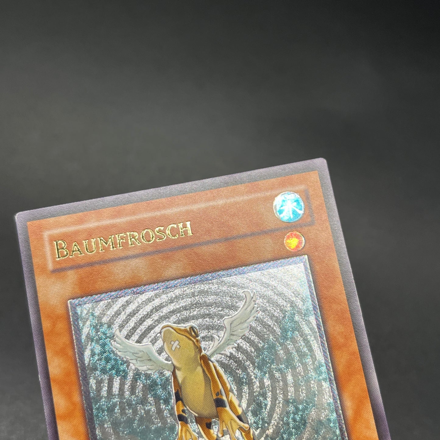 遊戯王　黄泉ガエル/レリーフ/ドイツ語/EU版