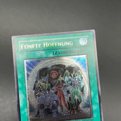 遊戯王　ホープ・オブ・フィフス/レリーフ/ドイツ語/EU版