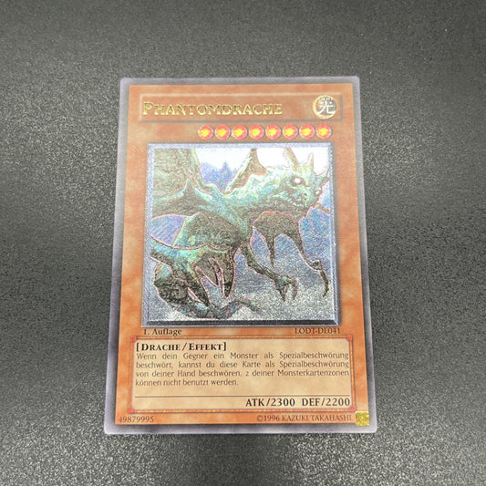 遊戯王　ファントム・ドラゴン/レリーフ/ドイツ/1st/EU版