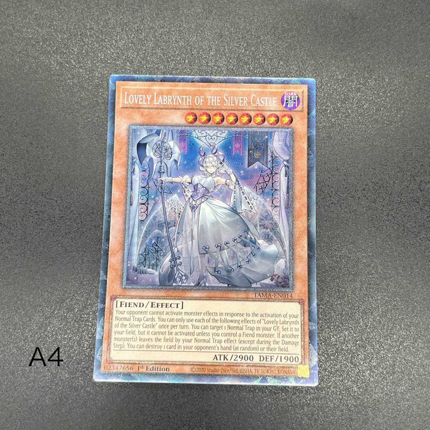 遊戯王　白銀の城のラビュリンス/コレクターズレア/英語/1st/EU版