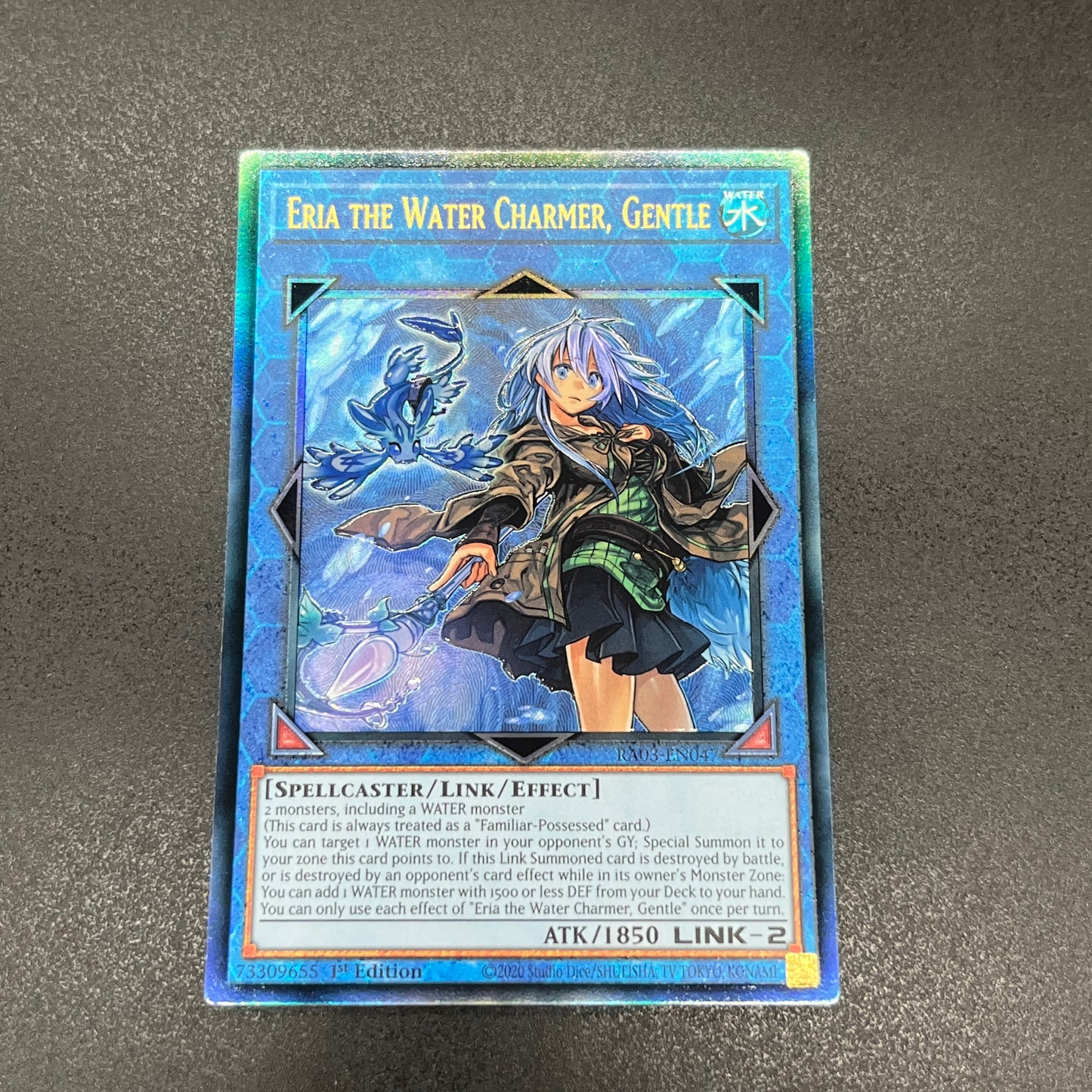 遊戯王　清冽の水霊使いエリア/レリーフ/英語/1st/EU