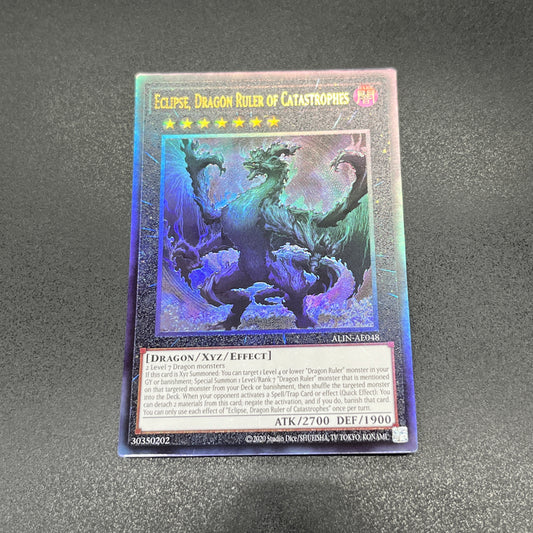 遊戯王　凶征竜－エクレプシス/レリーフ/英語/泰亜版