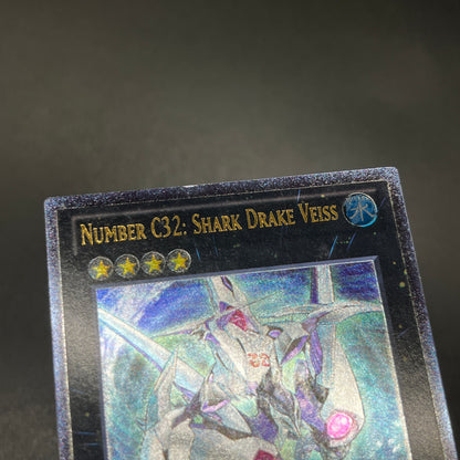 遊戯王　ＣＮｏ.３２ 海咬龍シャーク・ドレイク・バイス/レリーフ/英語/1st/北米版